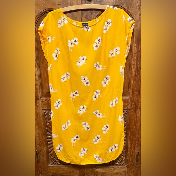 Patagonia Floral Tencel Summer Dress EUC, size M - Picture 2 of 8
